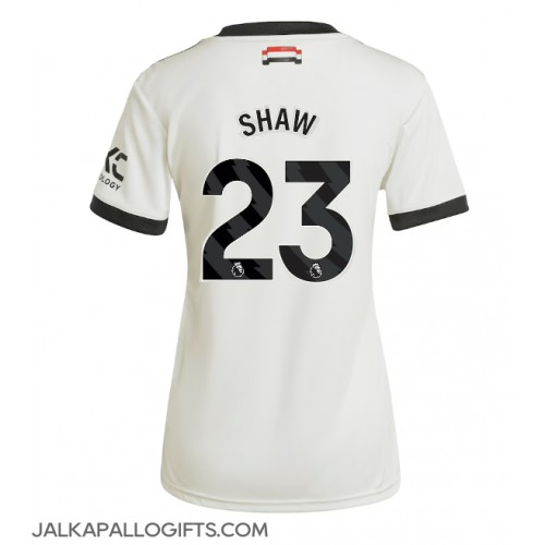 Manchester United Luke Shaw #23 Kolmaspaita Naiset 2024-25 Lyhythihainen